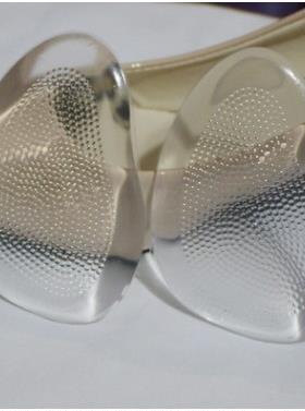 Half-size cushion front pad insoles for high heels, women's