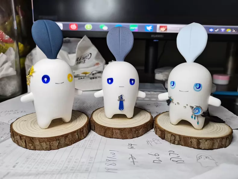 Elsword Hedgie Noah Custom Clay Figure (Set of 3)