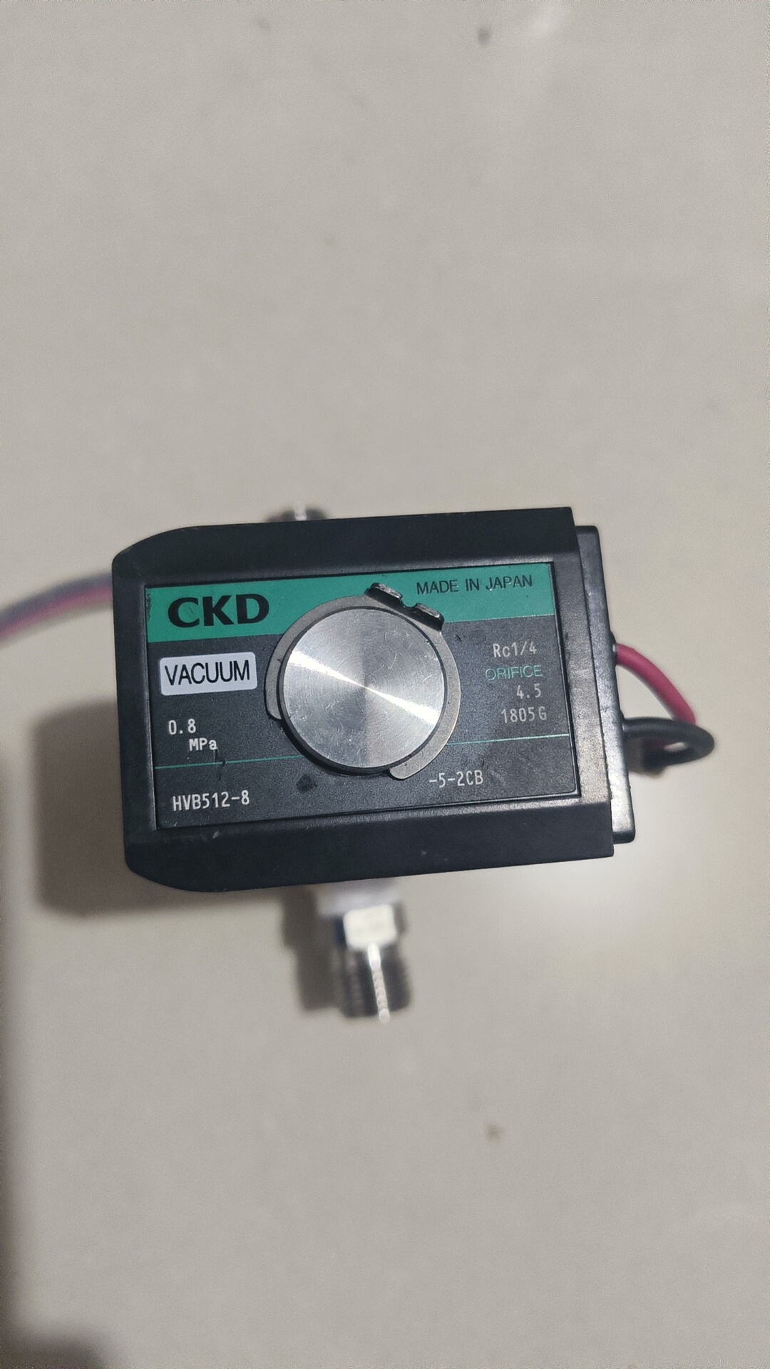 CKD原装正品拆机电磁阀HVB512-8-5-2CSB ，正