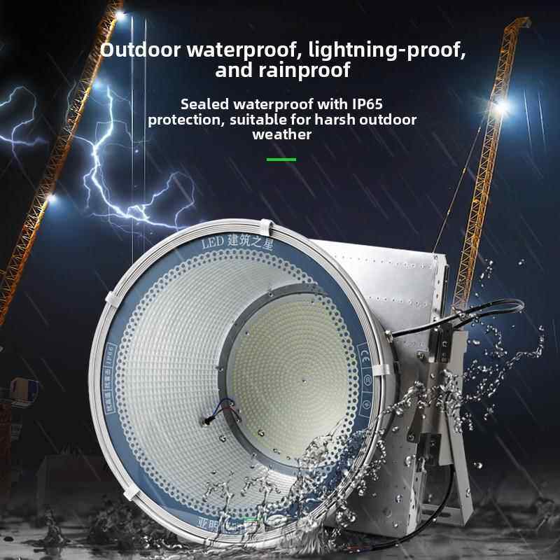 亚明led塔吊灯1000W2000W建筑之星工地大灯超亮户外防水探照射灯