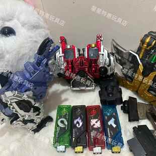 国产假面骑士W腰带fang菜团小恐龙獠牙记忆体可联动CSM双骑驱动器