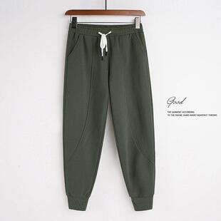 Daily 宽松休闲九分运动裤 自留款 春秋大码 实在是太好穿瞭 Home