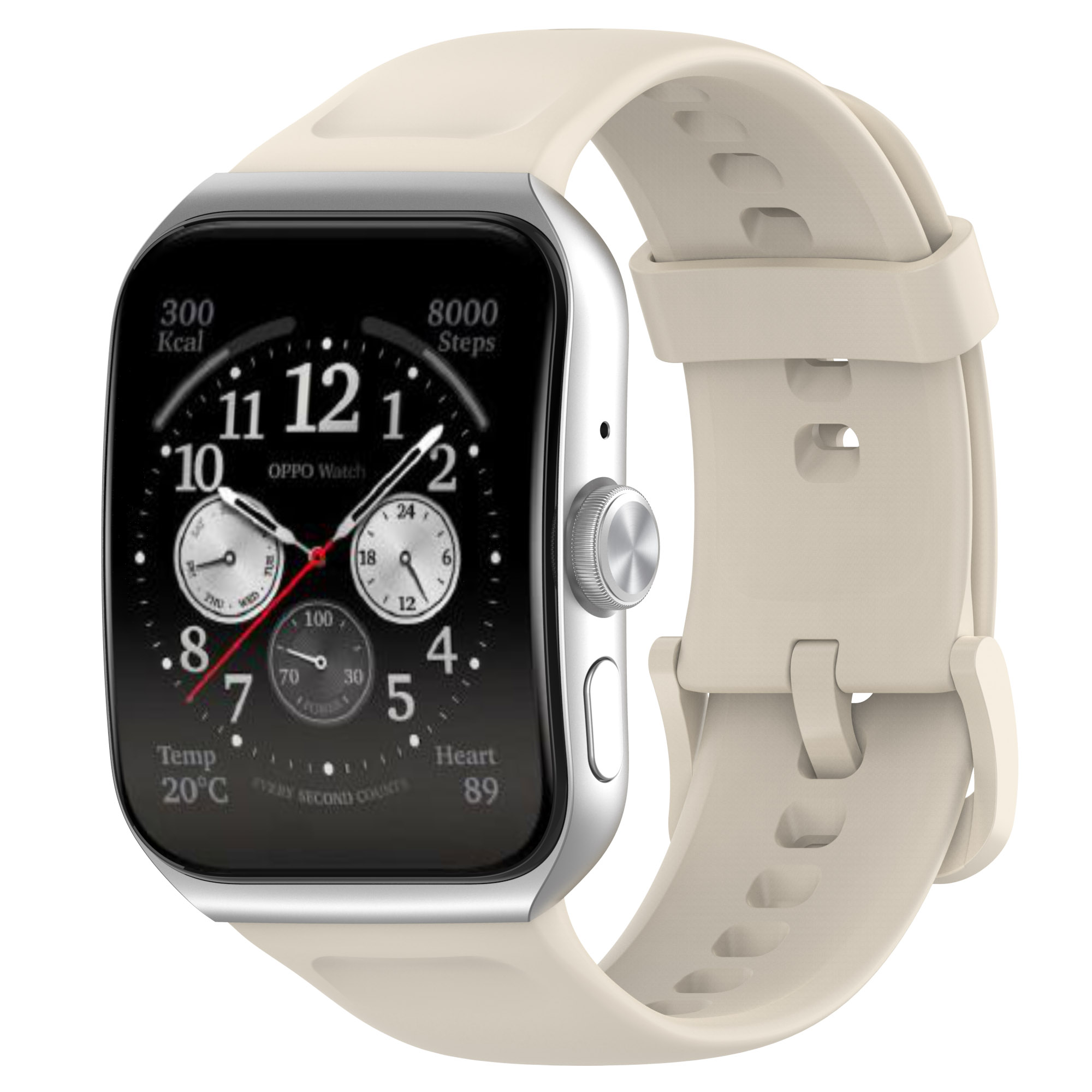 适用OPPOwatch3Pro表带OPPOwatch3手表智能运动液态硅胶三代替换