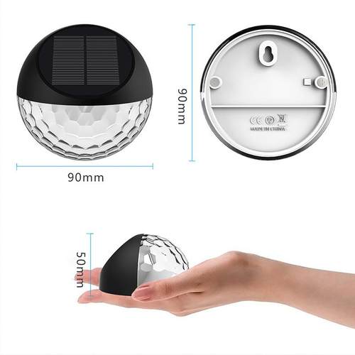 家用太阳能篱笆灯公园庭院户外围墙装饰景观灯甲板阶梯台阶围栏灯