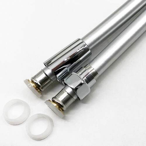 1.5米PVC花洒软管铜银灰色耐温防防缠绕头喷管 芯铜爆帽4分进水管