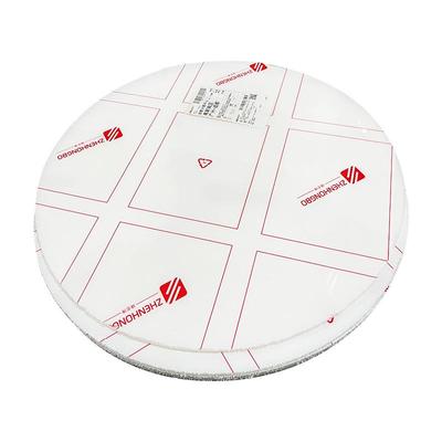 白色圆形塑料板打孔胶板定制圆片鱼缸盖板圆环蛋糕硬塑料手绘圆盘
