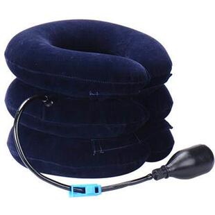 neck air inflatable collar head back pain pillow massager