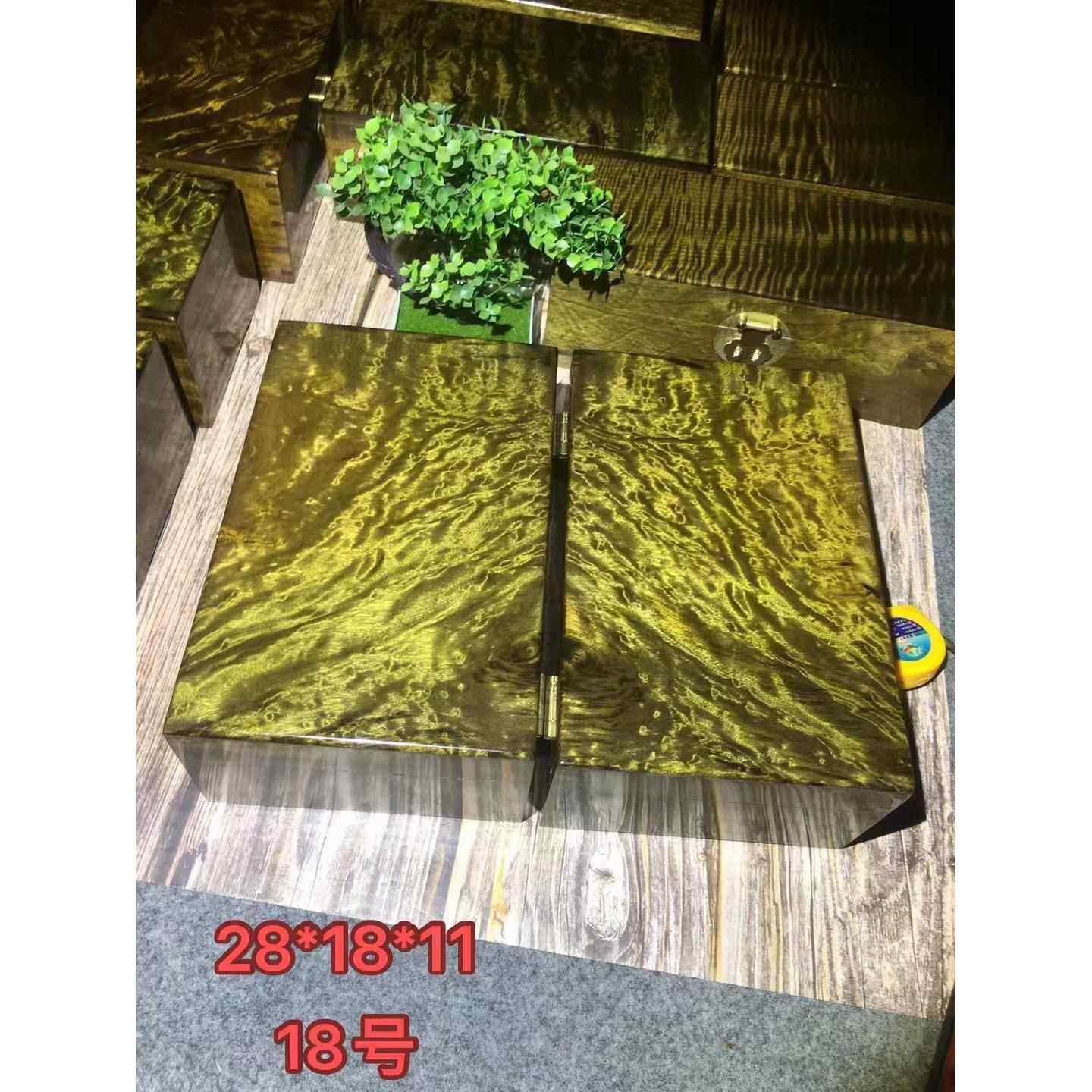 高档高端珠宝收纳，盒金木首楠饰盒，小叶真楠首木首饰盒，黑木首