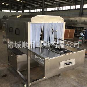 水果周转筐清洗机 连续式洗筐机 塑料筐子清洗设备 顺泽机械