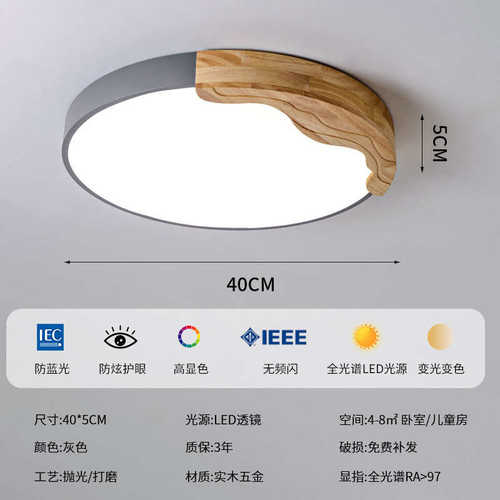 中led简约批发 家用现代客厅厂家北欧创意圆形灯饰灯具吸顶灯山
