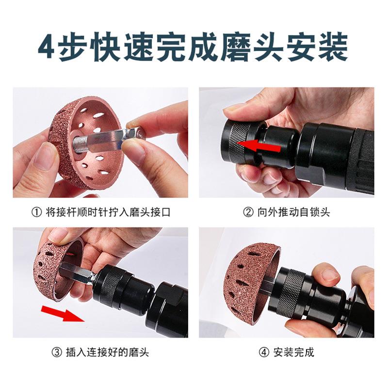 气动刻磨机风气磨风动轮胎光机器（补胎打磨机机气磨机研磨磨机砂