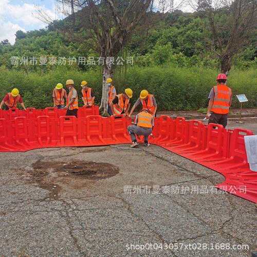 防汛挡水板可拆卸移动式防洪ABS塑料挡水板应急地下防水L型挡板