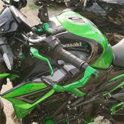 适用川崎Z1000 Z800 Z900 ZX6R ZX10R Z250改装牛角护手防摔保护