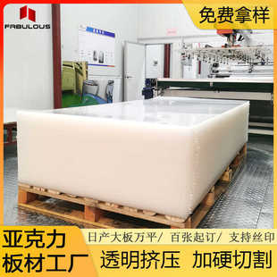 光挤压高切割大板透明力超薄亚加力板材加工亚克塑料 板有机玻璃