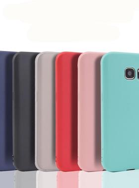 适用于S7手机壳糖果实色52018全包磨砂tpu保护壳8 磨砂软壳