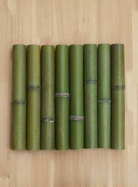 装饰竹筒竹排手工制作高山金竹天然新鲜原材料竹器竹艺