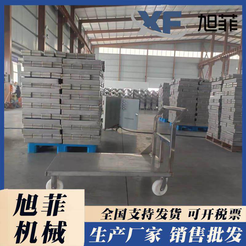 桶车不锈钢手推车饲料车肉食加工运料车调味品料斗车