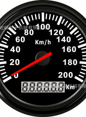 厂家直销85mm针脚安装脉冲速度表200km/h 120km/h 螺纹连接车船改