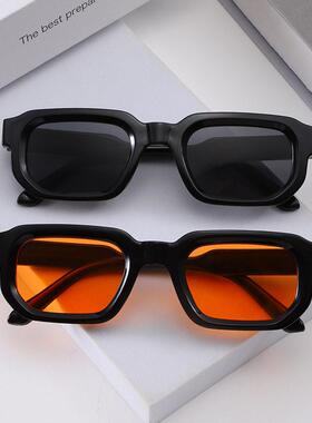 6-Pack Unisex Luxury Vintage Rectangle Frame Sunglasses -