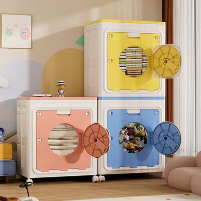 大容量储物带服ZG-3081/箱卧室衣物收纳箱轮家用衣可折叠大收容量