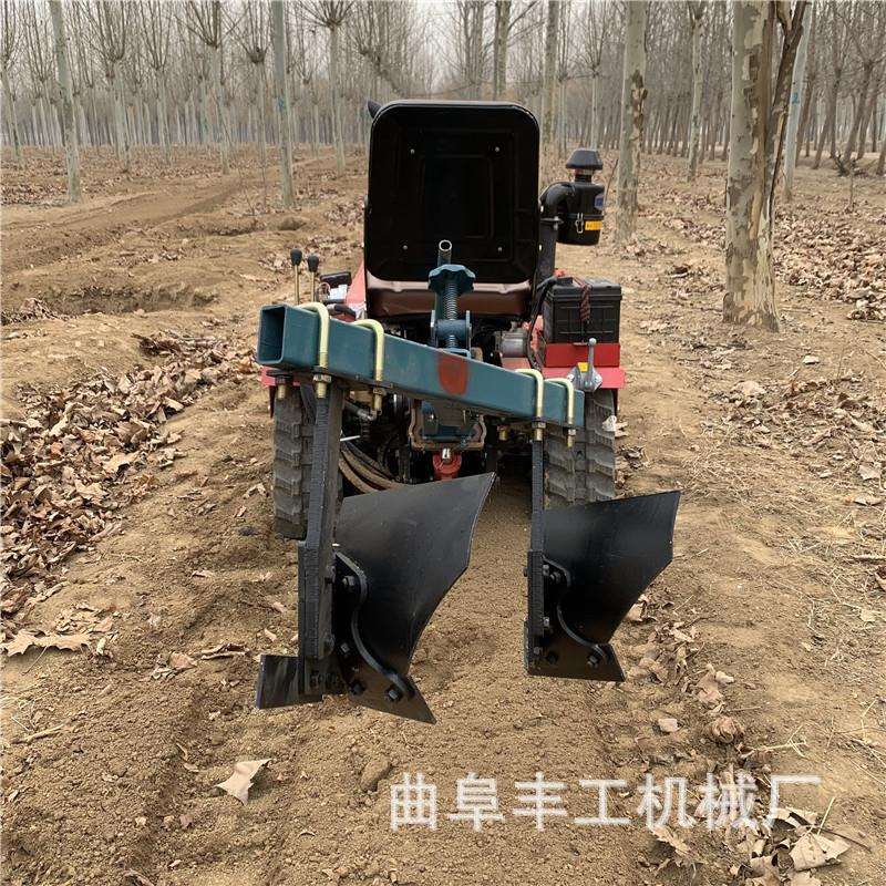乘坐式履带旋耕机果园大棚耕地机管理机25马力小型履带微耕机