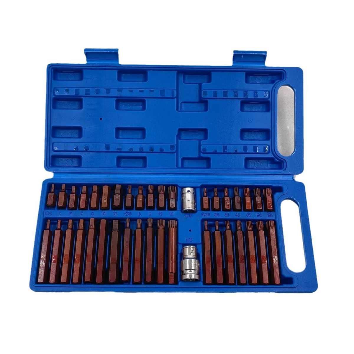 40件套星批组套塑盒S2钢材质塑料盒批咀批头套装批咀组合