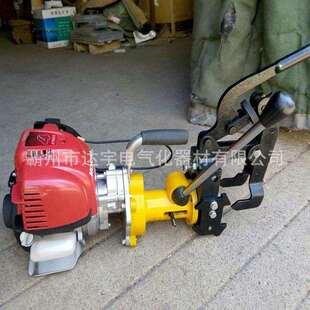 小型手持式钢轨打洞工具高速护栏钻洞机铁路用内燃打眼器