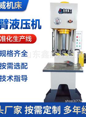 YL41-30吨40吨单臂液压机50吨快速液压冲床C型金属冷压单柱油压机