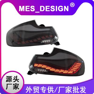 专用于宝马2系LED尾灯总成14-20款M2CF22F23F87改装双龙鳞尾灯