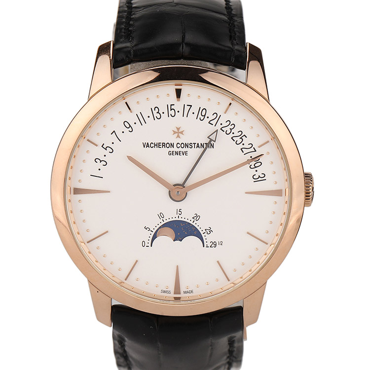 [9.8新]江诗丹顿传承月相公价343000自动机械男表4010U/000R-B329