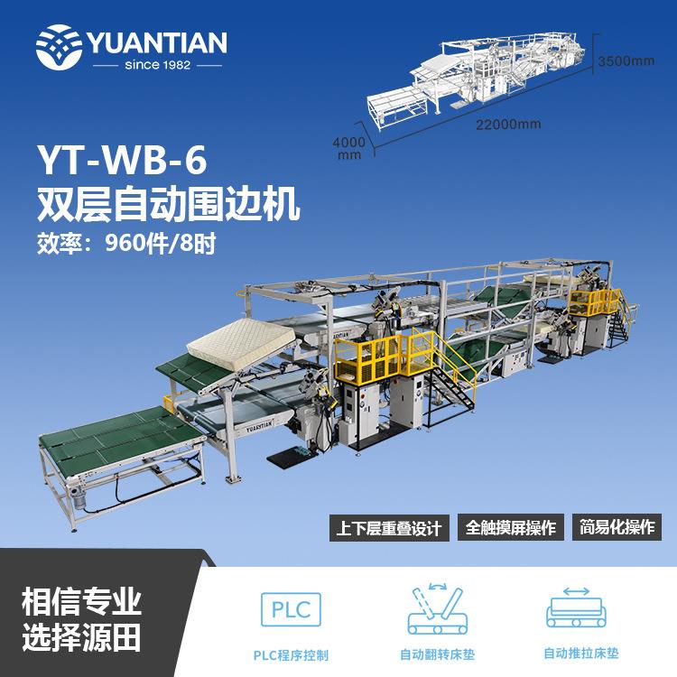 源田自主设计双层床垫全自动围边机(可选配百福机头)YT-WB-6