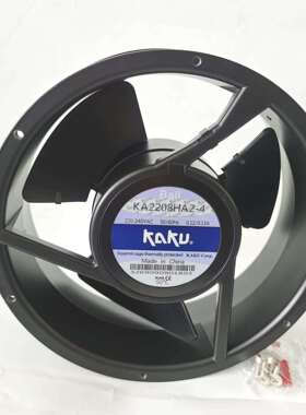 现货 KAKU卡固 KA2208HA2-4 AC220V 0.3A滚珠轴承 三叶 轴流风机