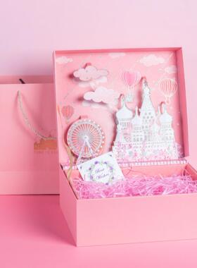 音乐盒八音盒芭蕾公主可旋转飘雪儿童水晶球女童女孩10岁生日礼物