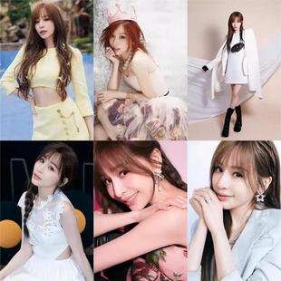 Cyndi王心凌海报照片写真贴纸装 饰画美女宿舍墙纸挂画防水自粘