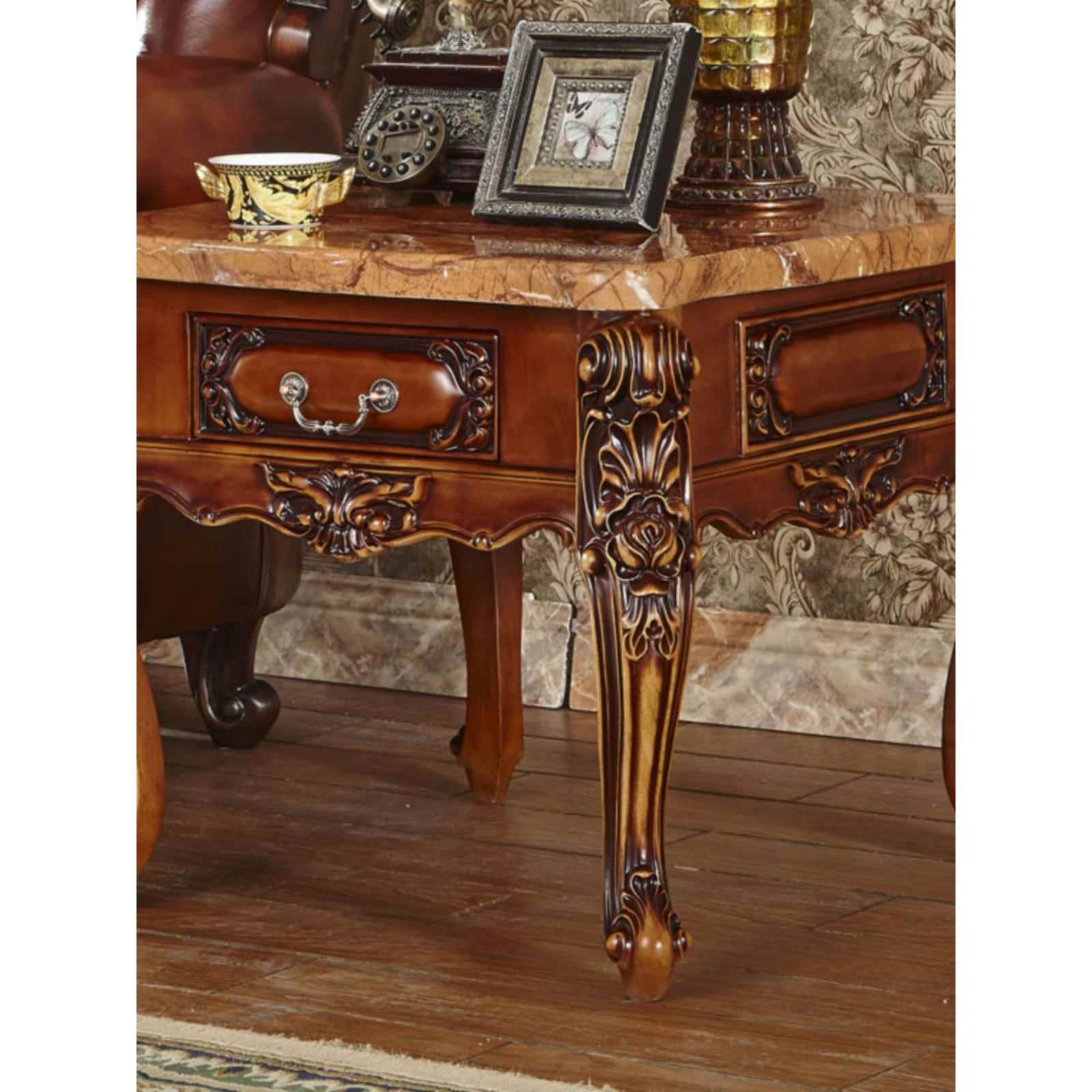 f欧式电视用柜实F7MT5J8T木大理石影视柜家美式茶c几客厅落地合地