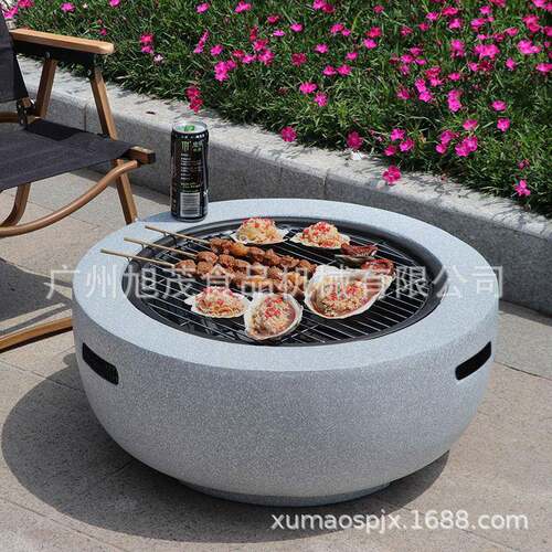 fire pits火盆炉烧烤炉户外BBQ grill便携式家用庭院取暖烧烤架