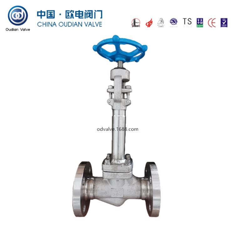 锻钢截止阀F304低温阀LNG