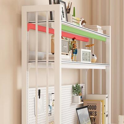 书桌书架一体桌台式办公桌电脑桌初中生写生家用字学学VZP习电竞