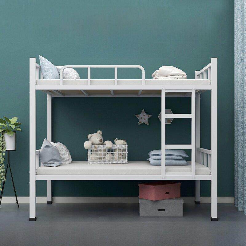 上下铺铁床双人床职工宿舍上下铺学校公寓铁架高低铁床架