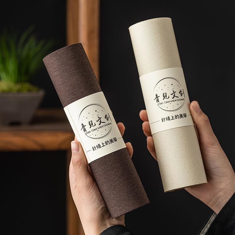 古典中国风桌旗禅意茶席新中式茶几桌布茶垫吸水茶台垫布防水垫子