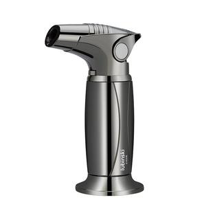 正品鲁宾斯烧基雪茄防风火机可充气台式点烟高档艾炙打点器香烤直