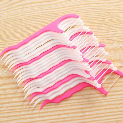 Disposable Floss Picks, Ultra-Fine High Tensile Strength Too