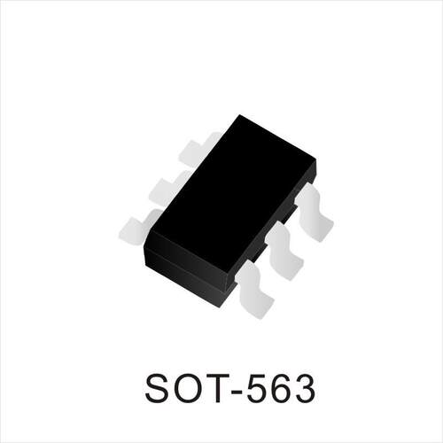 小信号三极管 EMX1 SOT-563封装印字 X1 YFW/佑风