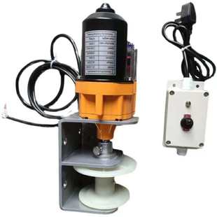 电动卷膜器大棚专用配件批发24v220v自动放风机上开型电动卷帘器