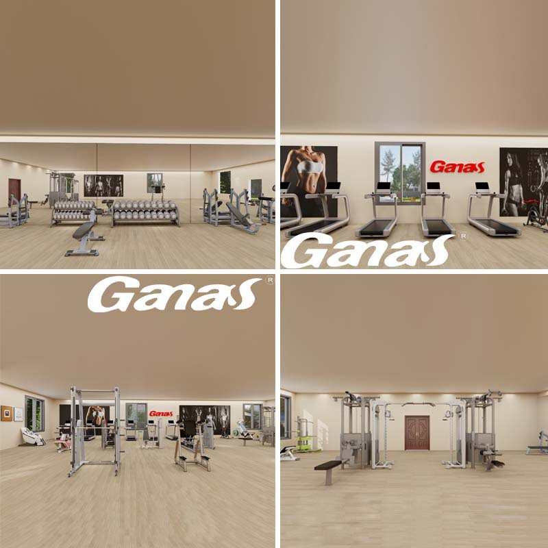 全套事业单位健身房厂家直销健身器材 设计规划大量酒店学校现货