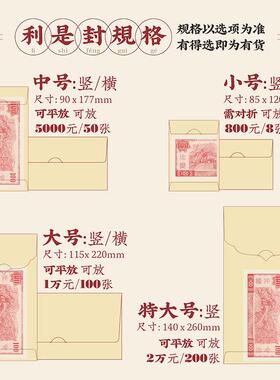 辰品堂资供养红包随喜创意金色烫金小号千元供佛礼佛利事封定制