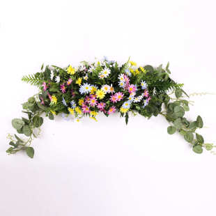 饰 饰镜花椅背花家居门饰壁饰墙挂装 2022新款 仿真小雏菊门楣装