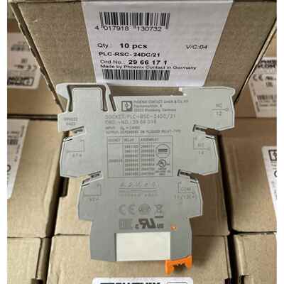 PLC-RSC-24DC/21原装菲尼克斯继电器2966171 2966016 2961105 BSC