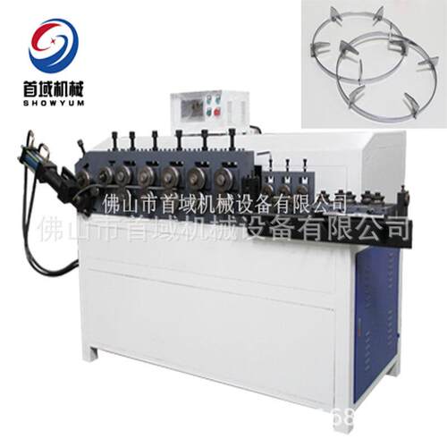 全自动铁螺旋成型机钢筋弯圆机数控扁铁卡簧机镀锌法兰机
