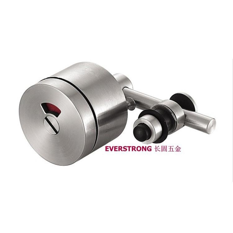 430不间锈钢卫生间隔断配件卫ST-P012生间玻璃门指示锁洗手五金